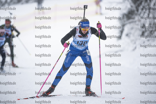 07.01.2022, xsoex, Biathlon Deutschlandpokal Notschrei, Sprint Women, v.l. Jule Wollboldt (Germany)  / 
