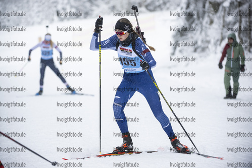 07.01.2022, xsoex, Biathlon Deutschlandpokal Notschrei, Sprint Women, v.l. Lisa Hartmann (Germany)  / 