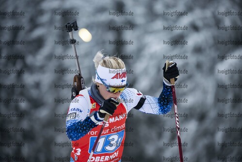 08.01.2022, xkvx, Biathlon IBU World Cup Oberhof, Mixed Relay, v.l. Mari Eder (Finland) in aktion / in action competes