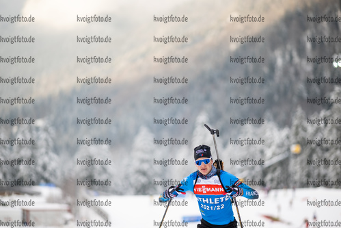 11.01.2022, xkvx, Biathlon IBU World Cup Ruhpolding, Training Women and Men, v.l. Eric Perrot (France) in aktion / in action competes