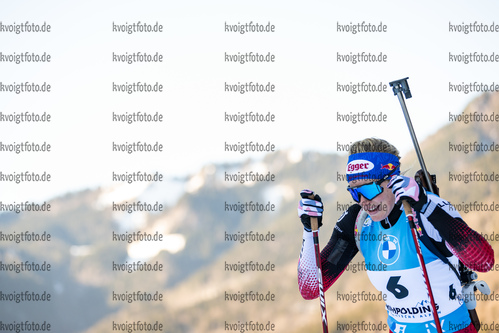 16.01.2022, xkvx, Biathlon IBU World Cup Ruhpolding, Pursuit Women, v.l. Lisa Theresa Hauser (Austria) in aktion / in action competes
