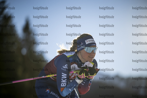 19.01.2022, xkvx, Biathlon IBU World Cup Anterselva, Training Women and Men, v.l. Irene Cadurisch (Switzerland) in aktion / in action competes