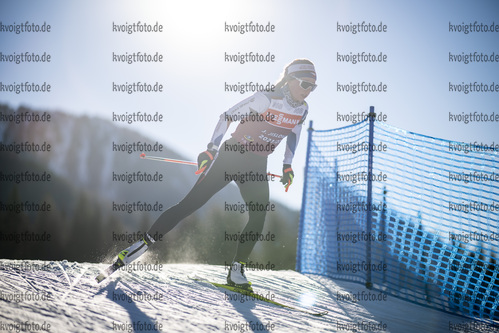 19.01.2022, xkvx, Biathlon IBU World Cup Anterselva, Training Women and Men, v.l. Jessica Jislova (Czech Republic) in aktion / in action competes