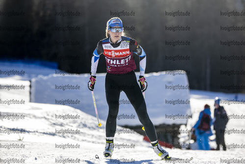 19.01.2022, xkvx, Biathlon IBU World Cup Anterselva, Training Women and Men, v.l. Regina Oja (Estonia) in aktion / in action competes