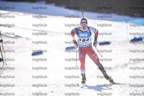 20.01.2022, xkvx, Biathlon IBU World Cup Anterselva, Individual Men, v.l. Patrick Jakob (Austria) in aktion / in action competes