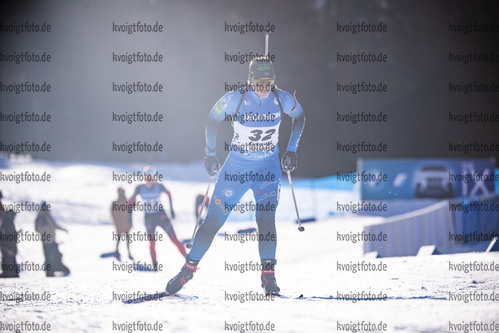 21.01.2022, xkvx, Biathlon IBU World Cup Anterselva, Individual Women, v.l. Anais Bescond (France) in aktion / in action competes