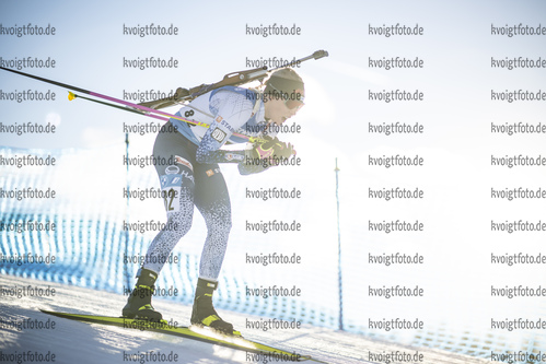 21.01.2022, xkvx, Biathlon IBU World Cup Anterselva, Individual Women, v.l. Erika Janka (Finland) in aktion / in action competes