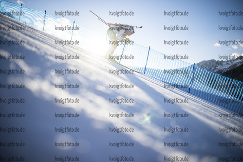 21.01.2022, xkvx, Biathlon IBU World Cup Anterselva, Individual Women, v.l. Tereza Vobornikova (Czech Republic) in aktion / in action competes