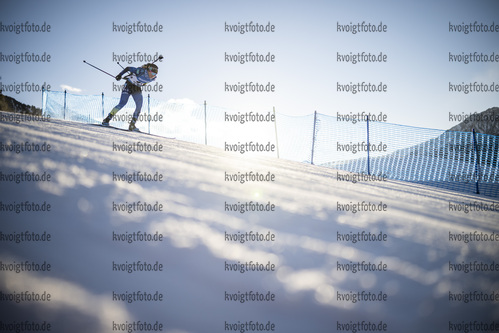 21.01.2022, xkvx, Biathlon IBU World Cup Anterselva, Individual Women, v.l. Yelizaveta Belchenko (Kazakhstan) in aktion / in action competes