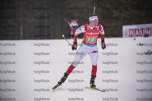 22.01.2022, xkvx, Biathlon IBU World Cup Anterselva, Relay Women, v.l. Kamila Zuk (Poland) in aktion / in action competes