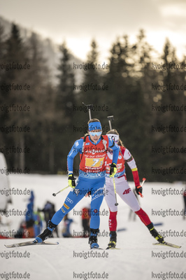 22.01.2022, xkvx, Biathlon IBU World Cup Anterselva, Relay Women, v.l. Samuela Comola (Italy) in aktion / in action competes