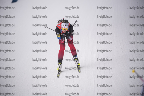 22.01.2022, xkvx, Biathlon IBU World Cup Anterselva, Relay Women, v.l. Ida Lien (Norway) in aktion / in action competes