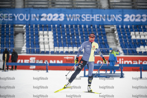 22.01.2022, xkvx, Biathlon IBU World Cup Anterselva, Training Women and Men, v.l. Denise Herrmann (Germany) in aktion / in action competes