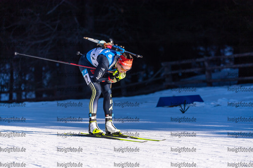 23.01.2022, xkvx, Biathlon IBU World Cup Anterselva, Mass Start Women, v.l. Denise Herrmann (Germany) in aktion / in action competes