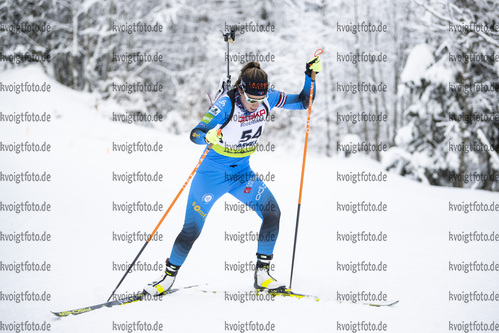 26.01.2022, xsoex, Biathlon IBU Open European Championships Arber, Individual Women, v.l. Caroline Colombo (France)  / 