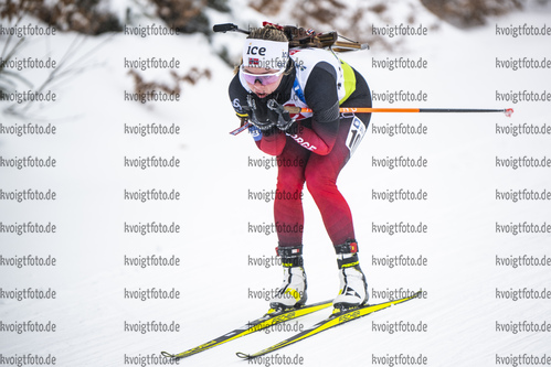 29.01.2022, xsoex, Biathlon IBU Open European Championships Arber, Pursuit Women, v.l. Karoline Erdal (Norway)  / 