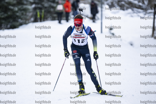 05.02.2021, xsoex, Biathlon Deutschlandpokal Clausthal-Zellerfeld, v.l. Benjamin Menz (Germany)  / 