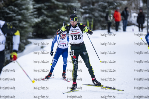05.02.2021, xsoex, Biathlon Deutschlandpokal Clausthal-Zellerfeld, v.l. Julius Hofmann (Germany)  / 