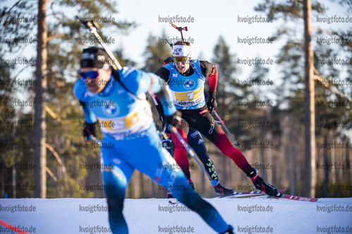Kontiolahti, Finnland, 04.03.22: Sturla Holm Laegreid (Norway) in aktion waehrend des 4x7,5km Relays der Herren bei dem BMW IBU World Cup im Biathlon am 04. Februar 2022 in Kontiolahti. (Foto von Kevin Voigt / VOIGT)

Kontiolahti, Finland, 04.03.22: Sturla Holm Laegreid (Norway) in action competes during the 4x7,5km men’s relay at the Biathlon BMW IBU World Cup March 04, 2022 in Kontiolahti. (Photo by Kevin Voigt / VOIGT)