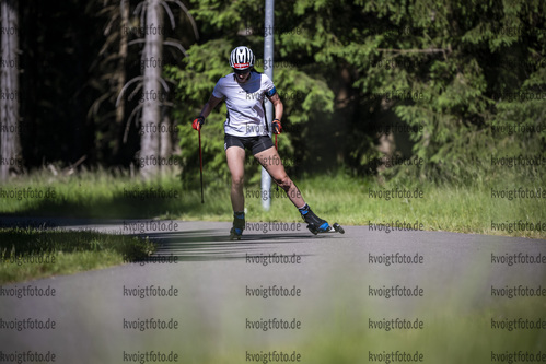 Oberhof, Deutschland, 23.06.22: Vanessa Voigt (Germany) in aktion waehrend des Training am 23. June  2022 in Oberhof. (Foto von Kevin Voigt / VOIGT)

Oberhof, Germany, 23.06.22: Vanessa Voigt (Germany) in action competes during the training at the June 23, 2022 in Oberhof. (Photo by Kevin Voigt / VOIGT)