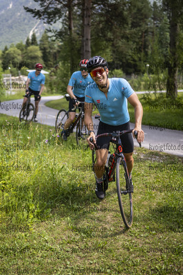 Pokljuka, Slowenien, 30.06.22: David Zobel (Germany) in aktion beim Rennradfahren waehrend des Training am 30. June  2022 in Pokljuka. (Foto von Kevin Voigt / VOIGT)

Pokljuka, Slovenia, 30.06.22: David Zobel (Germany) in action competes during the road cycling training at the June 30, 2022 in Pokljuka. (Photo by Kevin Voigt / VOIGT)