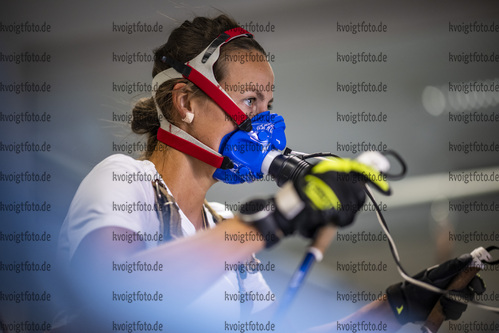 Oberhof, Deutschland, 19.07.22: Sofie Krehl (Germany)  waehrend des Laufbandtest am 19. July  2022 in Oberhof. (Foto von Kevin Voigt / VOIGT)

Oberhof, Germany, 19.07.22: Sofie Krehl (Germany)  during the treatmill test at the July 19, 2022 in Oberhof. (Photo by Kevin Voigt / VOIGT)