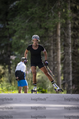 Obertilliach, Oesterreich, 13.08.22: Sophia Schneider (Germany) in aktion waehrend des Training am 13. August 2022 in Obertilliach. (Foto von Kevin Voigt / VOIGT)

Obertilliach, Austria, 13.08.22: Sophia Schneider (Germany) in action competes during the training at the August 13, 2022 in Obertilliach. (Photo by Kevin Voigt / VOIGT)