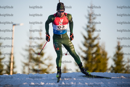 Sjusjoen, Norwegen, 12.11.22: Sigurd Oeygard  (Norway) in aktion waehrend des Sprint der Herren bei dem Season Opening im Biathlon am 12. November 2022 in Sjusjoen. (Foto von Kevin Voigt / VOIGT)

Sjusjoen, Norway, 12.11.22: Sigurd Oeygard  (Norway) in action competes during the men’s sprint at the Biathlon Season Opening on November 12, 2022 in Sjusjoen. (Photo by Kevin Voigt / VOIGT)