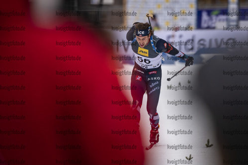 Sjusjoen, Norwegen, 13.11.22: Sturla Holm Laegreid (Norway) im Ziel waehrend des Sprint der Herren bei dem Season Opening im Biathlon am 13. November 2022 in Sjusjoen. (Foto von Kevin Voigt / VOIGT)

Sjusjoen, Norway, 13.11.22: Sturla Holm Laegreid (Norway) in the finish during the men’s sprint at the Biathlon Season Opening on November 13, 2022 in Sjusjoen. (Photo by Kevin Voigt / VOIGT)