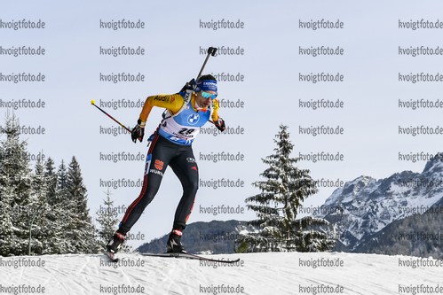 11.12.2020, xadex, Biathlon IBU Weltcup Hochfilzen, Sprint Damen, v.l. v.l. Vanessa Hinz (GER)  / 

Copyright: EXPA/Adelsberger via VOIGT Fotografie