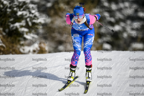 11.12.2020, xadex, Biathlon IBU Weltcup Hochfilzen, Sprint Damen, v.l. v.l. Svetlana Mironova (RUS)  / 

Copyright: EXPA/Adelsberger via VOIGT Fotografie