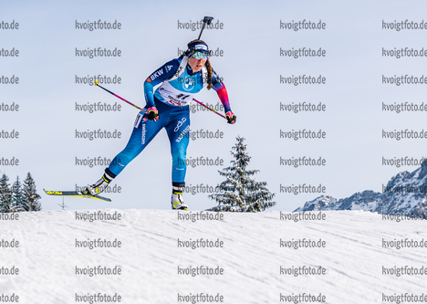 11.12.2020, xadex, Biathlon IBU Weltcup Hochfilzen, Sprint Damen, v.l. Lena Haecki (SUI)  / 

Copyright: EXPA/Adelsberger via VOIGT Fotografie