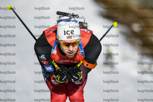 11.12.2020, xadex, Biathlon IBU Weltcup Hochfilzen, Sprint Herren, v.l. v.l. Vetle Sjaastad Christiansen (NOR)  / 

Copyright: EXPA/Adelsberger via VOIGT Fotografie