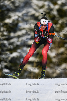 11.12.2020, xadex, Biathlon IBU Weltcup Hochfilzen, Sprint Herren, v.l. v.l. Tarjei Boe (NOR)  / 

Copyright: EXPA/Adelsberger via VOIGT Fotografie