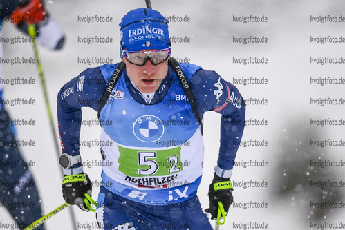 13.12.2020, xadex, Biathlon IBU Weltcup Hochfilzen, Staffel Herren, v.l. Lukas Hofer (ITA)  / 

Copyright: EXPA/Adelsberger via VOIGT Fotografie
