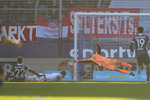 12.02.2022, xgotx, Fussball 1.Bundesliga, VfL Bochum - FC Bayern Muenchen, v.l. Christopher Antwi-Adjei (VfL Bochum) erzielt das Tor zum 1:1 / scores his team's first goal