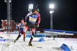 07.12.2019, xkvx, Biathlon IBU Weltcup Oestersund, Staffel Herren, v.l. Julian Eberhard (Austria) in aktion / in action competes