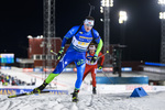 07.12.2019, xkvx, Biathlon IBU Weltcup Oestersund, Staffel Herren, v.l. Maksim Varabei (Belarus) in aktion / in action competes