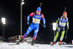 07.12.2019, xkvx, Biathlon IBU Weltcup Oestersund, Staffel Herren, v.l. Eduard Latypov (Russia) in aktion / in action competes