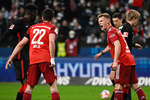 26.02.2022, xhomx, Fussball 1.Bundesliga, Eintracht Frankfurt - FC Bayern Muenchen, v.l. Joshua Kimmich (FC Bayern Muenchen) schreit / yells