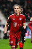 26.02.2022, xhomx, Fussball 1.Bundesliga, Eintracht Frankfurt - FC Bayern Muenchen, v.l. Marcel Sabitzer (FC Bayern Muenchen) schaut / looks on