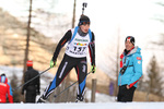 19.12.2015, xkvx, Wintersport, Biathlon Alpencup Martell, Sprint v.l. BOETTCHER Rika