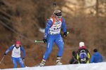 19.12.2015, xkvx, Wintersport, Biathlon Alpencup Martell, Sprint v.l. WILD Stefanie