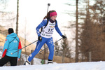 19.12.2015, xkvx, Wintersport, Biathlon Alpencup Martell, Sprint v.l. BUETTER Nadja