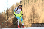19.12.2015, xkvx, Wintersport, Biathlon Alpencup Martell, Sprint v.l. ZADRAVEC Nina