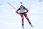 19.12.2015, xkvx, Wintersport, Biathlon Alpencup Martell, Sprint v.l. STEINER Tamara