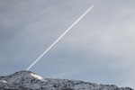 19.12.2015, xkvx, Wintersport, Biathlon Alpencup Martell, Sprint v.l. Flugzeug, Himmel, Landschaft