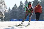 27.02.2016, xkvx, Wintersport, DSV Biathlon Deutschlandpokal Cross Sprint v.l. STRASSBERGER Theresa