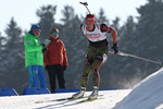 27.02.2016, xkvx, Wintersport, DSV Biathlon Deutschlandpokal Cross Sprint v.l. HEINRICH Marie