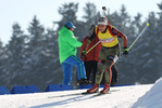27.02.2016, xkvx, Wintersport, DSV Biathlon Deutschlandpokal Cross Sprint v.l. WAGNER Sarah